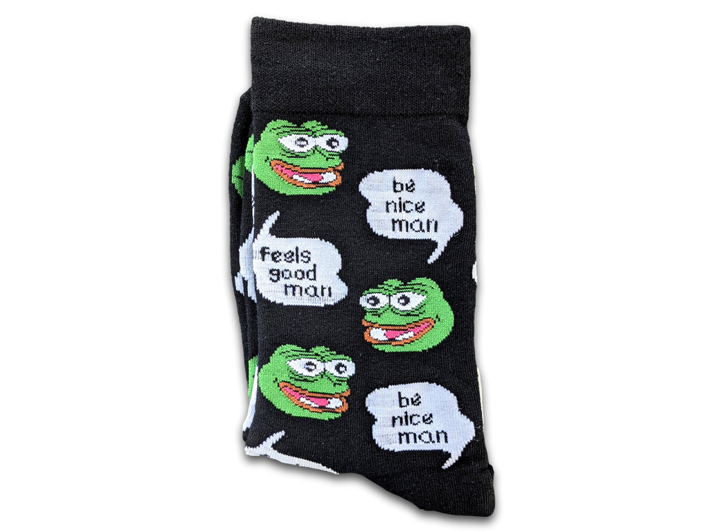 Pepe The Frog Crew Fit Socks