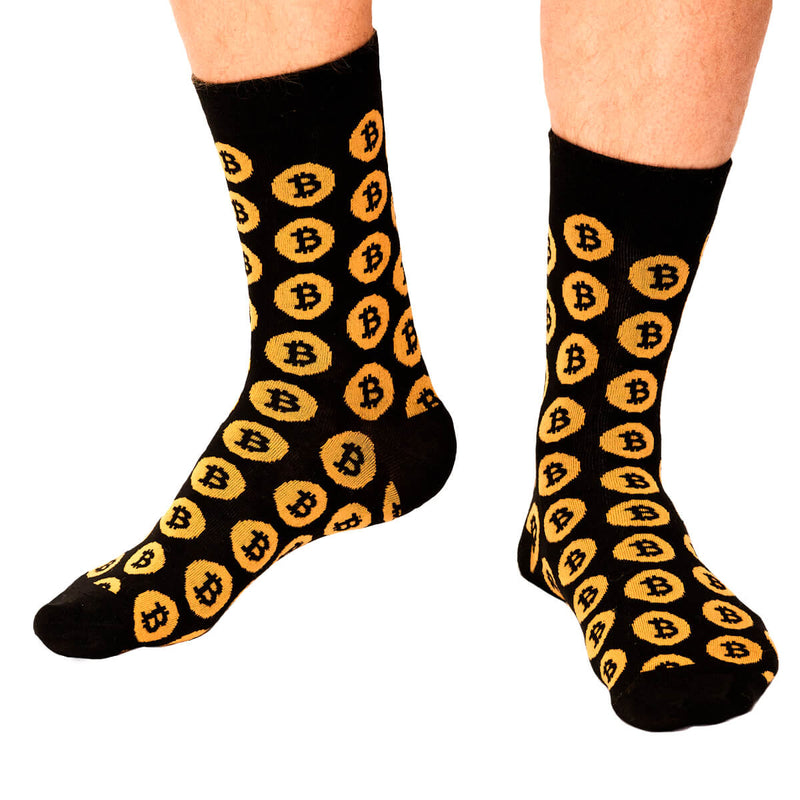 Bitcoin Crew Fit Socks