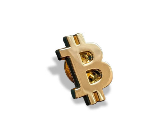The Bitcoin Pin Badge